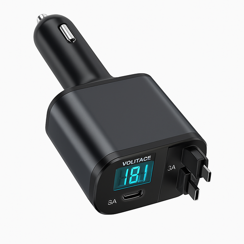 120W Multi-Port Car Charger